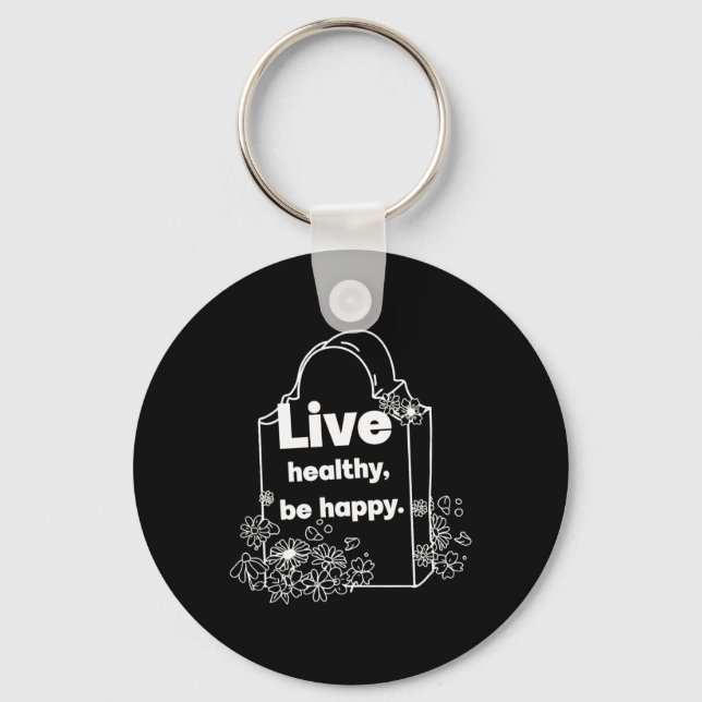 Live Healthy Nyckelring (Framsida)