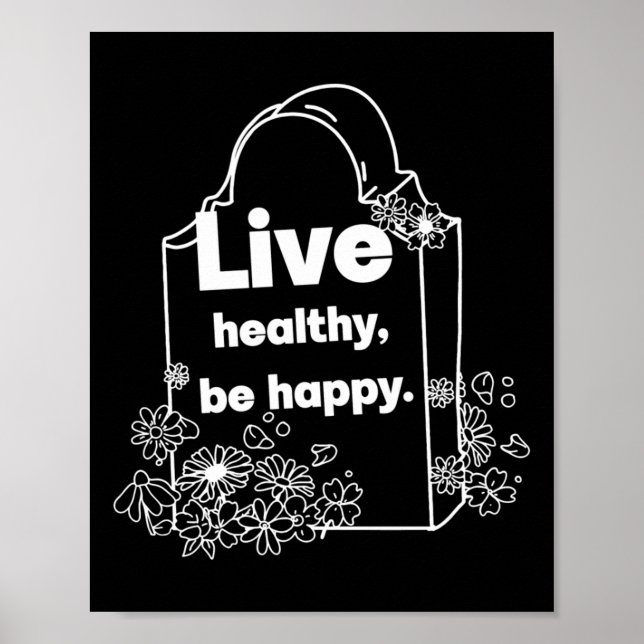 Live Healthy Poster (Framsidan)