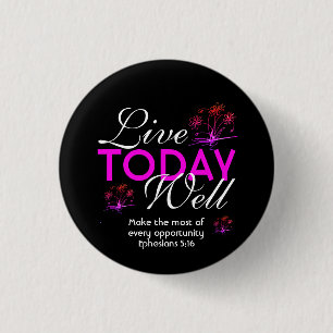 LIVE IDY WELL Motivational Scripture Eph 5:16 Knapp