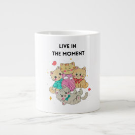 LIVE IN THE MOMENT JUMBO MUGG