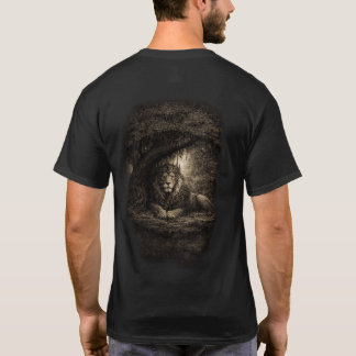 Live It, Feel It Lion Graphic T Shirt