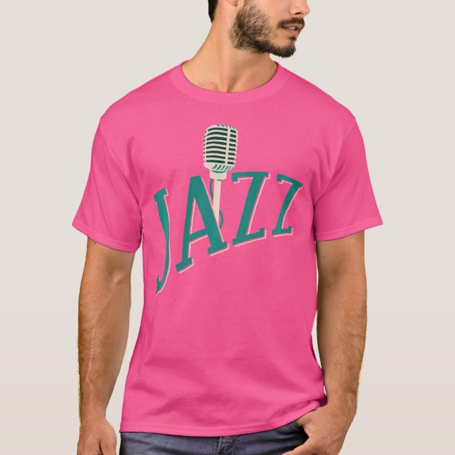 Live Jazz Music Shirt T (Framsida)