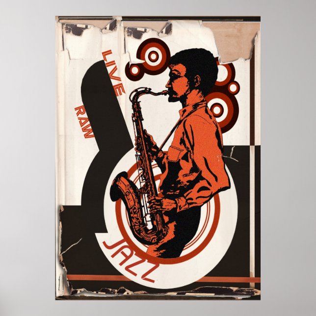 Live Jazz Poster (Framsidan)