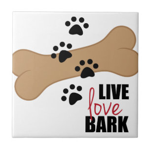 Live Kärlek Bark Kakelplatta