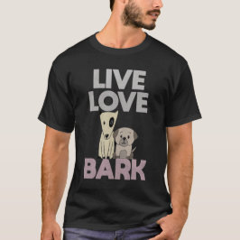 Live Kärlek Bark T Shirt