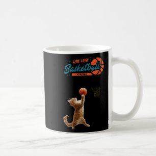 Live Kärlek Basketball Forever Kaffemugg
