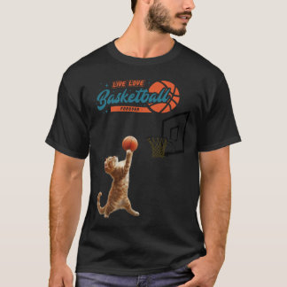 Live Kärlek Basketball Forever T Shirt