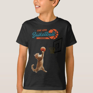 Live Kärlek Basketball Forever T Shirt
