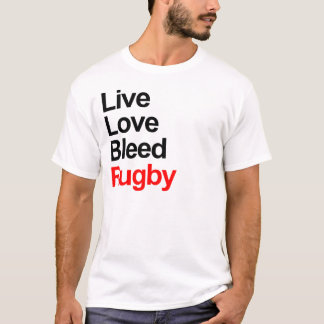 Live Kärlek Bleed Rugby T Shirt
