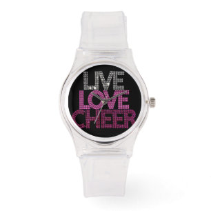 Live Kärlek Cheer Watch Armbandsur
