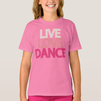 Live Kärlek Dance Youth Ringer T-shirt