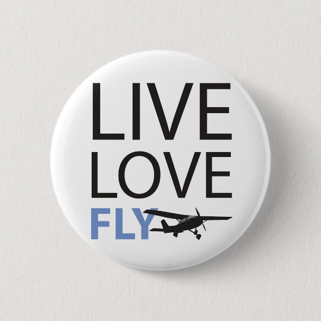 Live Kärlek Fly Knapp (Framsida)