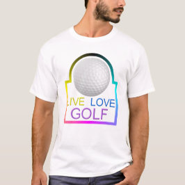 Live Kärlek Golf T-Shirt