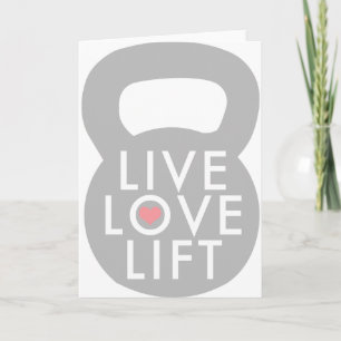 Live Kärlek Hiss Kettlebell Kort