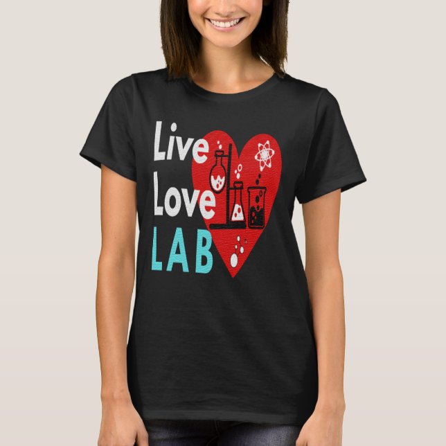 LIVE KÄRLEK LAB - LABLIV T SHIRT (Framsida)