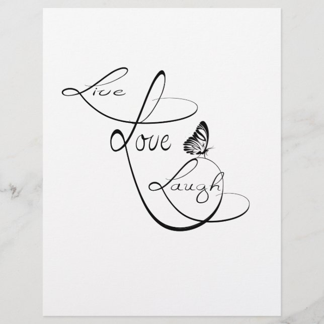 Live kärlek Laugh (Framsida)