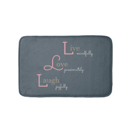 Live Kärlek Laugh Badrumsmatta