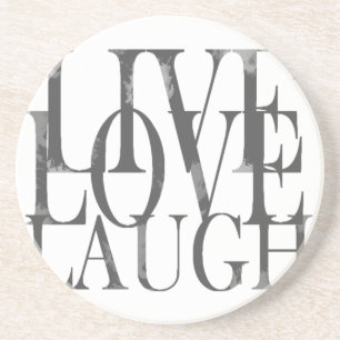 Live Kärlek Laugh-inspirationsoffert Underlägg Sandsten