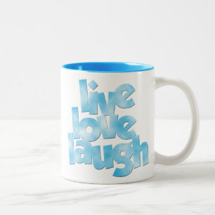 Live Kärlek Laugh Mugg