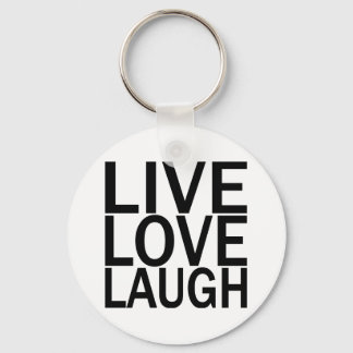 Live Kärlek Laugh Nyckelring