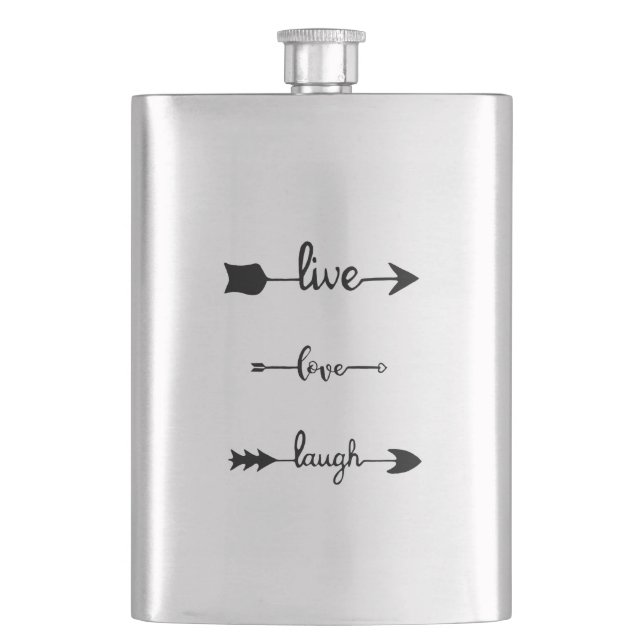 Live Kärlek Laugh-pilar Fickplunta (Framsidan)