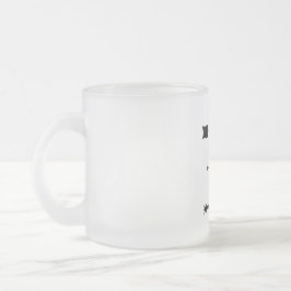 Live Kärlek Laugh-pilar Frostad Glasmugg