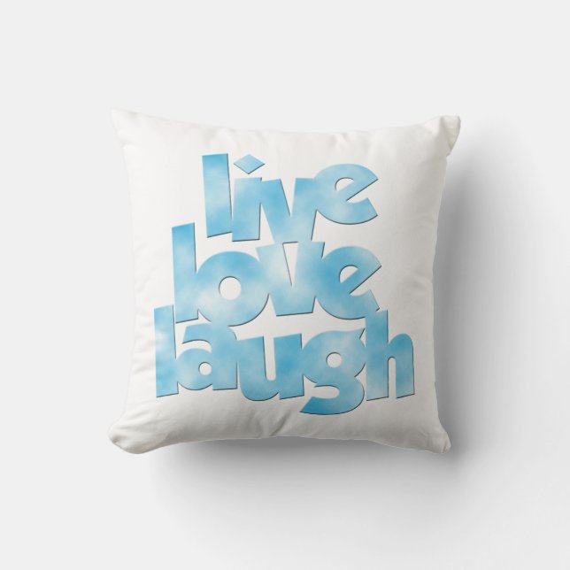 Live Kärlek Laugh Pillow Kudde (Framsida)