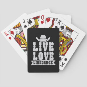 Live Kärlek Linedance Casinokort