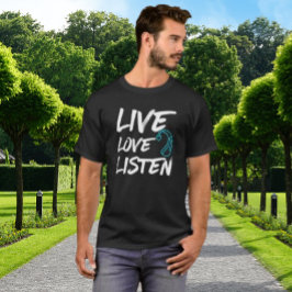 Live Kärlek Lyssna - Dövets medvetenhet T Shirt