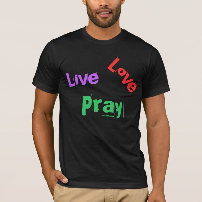 Live Kärlek Play T Shirt (Framsida)
