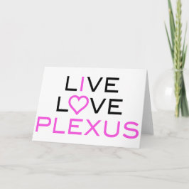 Live Kärlek Plexus Kort