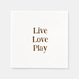 Live kärlek spelar svart orange idrottsspelare mod pappersservett