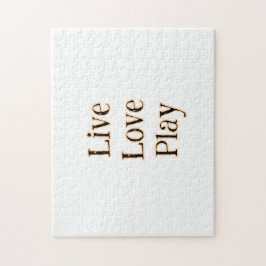 Live kärlek spelar svart orange idrottsspelare mod pussel