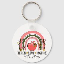 Live Kärlek Teach Rainbow Teacher-uppskattning