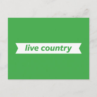 Live Land Vykort