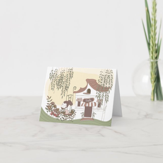 Live Laugh Kärlek #1-hälsningskort Kort (Framsida)