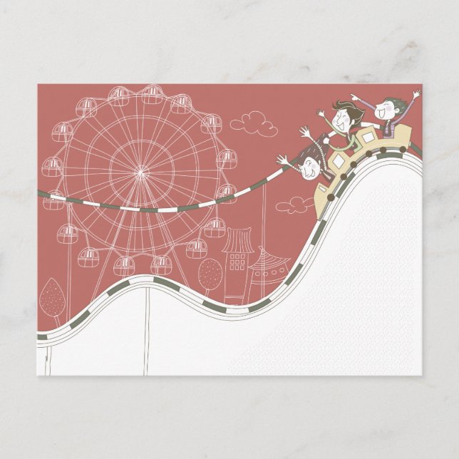 Live Laugh Kärlek #6-vykort Vykort (Framsida)