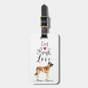 Live Laugh Kärlek a belinois Luggage Tag Bagagebricka
