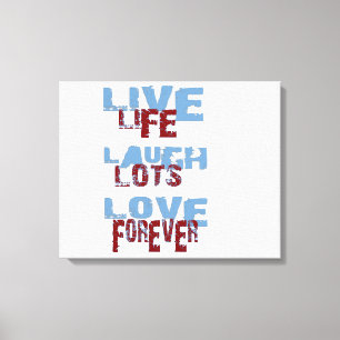 LIVE LAUGH KÄRLEK CANVAS