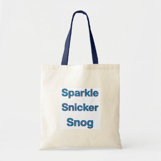 Live Laugh Kärlek eller Gnistra Snicker Snog Tygkasse