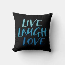 Live Laugh Kärlek. Kudde