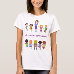 Live ~ Laugh ~ Kärlek ~ Lär lärare i skolan T Shirt