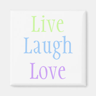 Live Laugh Kärlek Magnet