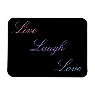 Live Laugh Kärlek Magnet