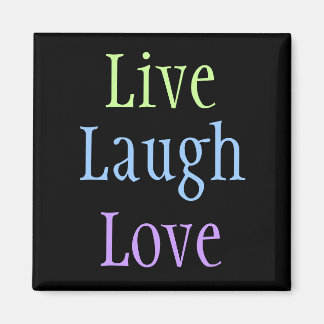 Live Laugh Kärlek Magnet