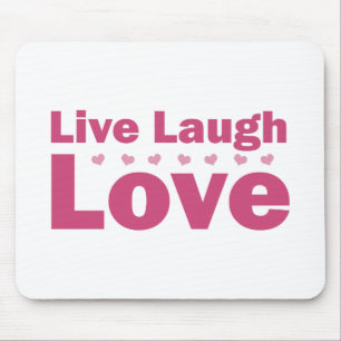 Live Laugh Kärlek Musmatta