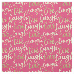 Live Laugh Kärlek Tyg