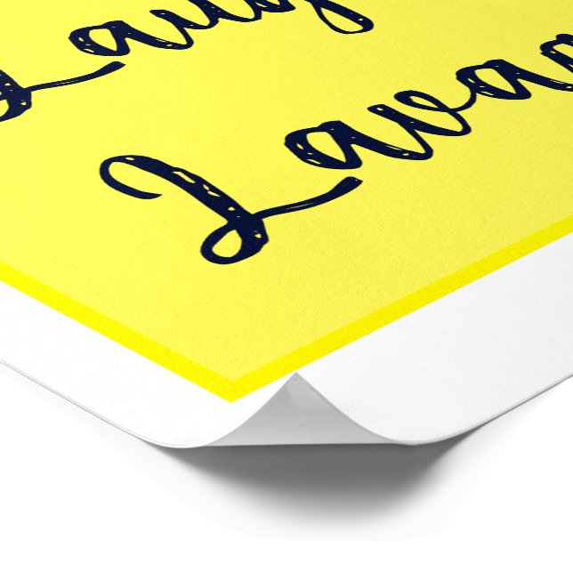 Live Laugh Lavage Poster av CRONEA (Hörn)