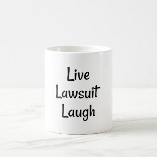 Live Laugh Lawdress Kaffemugg