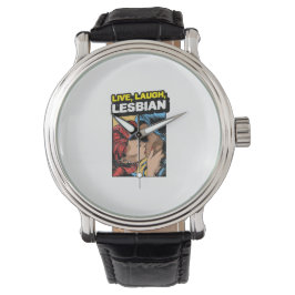 Live Laugh-Lesbisk Armbandsur